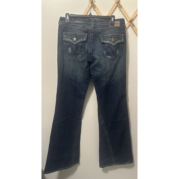 Vigoss 9/10 Dark Flare Y2K Style Jeans NWT Vintage - Picture 4 of 4